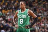 NBA Celtics Retro Green No.9 Rondo with chip 1:1 Quality