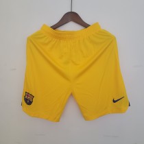 23/24 Barcelona Fourt Yellow Shorts