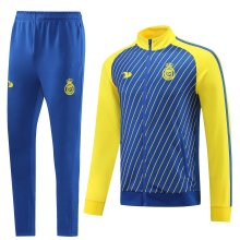 22/23 Al-Nassr FC Blue 1:1 Quality Jacket Tracksuit