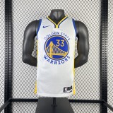 2023 NBA Golden State Warriors White WISEMAN#33 Men Jersey Top Quality Hot Pressing Number And Name