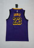 NBA New Laker (city version) 23 James purple 1:1 Quality