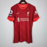 21/22 Liverpool Home Player 1:1 Quality Soccer Jersey