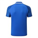 22/23 Atletico Madrid Polo Shirt Blue 1:1 Quality Soccer Jersey