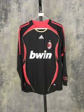 2006-2007 AC Milan 2RD Away Long sleeve 1:1 Retro Soccer Jersey