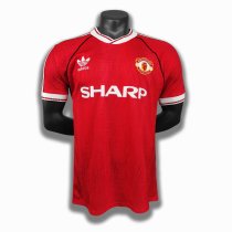 1990-1992 Manchester United Home 1:1 Quality Retro Soccer Jersey