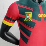 22/23 Cameroon Away Player 1:1 Quality Soccer Jersey