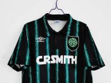 1992-1993 Celtic Away 1:1 Quality Retro Soccer Jersey