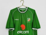 2002 Nigeria Home Green 1:1 Retro Soccer Jersey