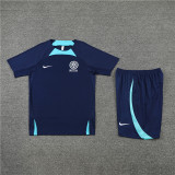 22/23 Inter Milan Training Suit Blue 1:1 Quality Soccer Jersey