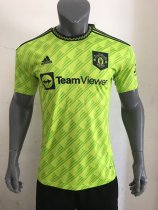 22/23 Manchester United 2rd Away Player 1:1 Quality Soccer Jersey