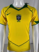 2004-2005 Brazil Home Retro Soccer Jersey
