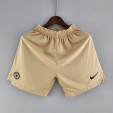 22/23 Chelsea Third Gold Shorts