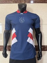 23/24 Ajax Blue Player Version 1:1 Quality ICONS T-Shirt
