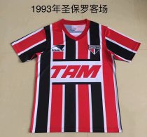 1993 Sao Paulo Away 1:1 Quality Retro Soccer Jersey