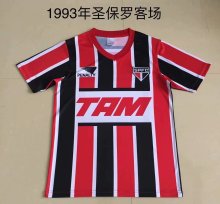 1993 Sao Paulo Away 1:1 Quality Retro Soccer Jersey