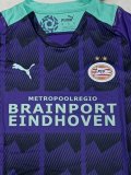 21/22 PSV Eindhoven Away Kids 1:1 Quality Soccer Jersey