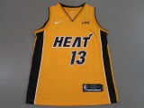 NBA Heat (21 new season) #13 Adebayo award version yellow 1:1 Quality
