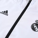 23/24 Real Madrid White-Black Windbreaker