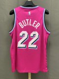 NBA Heat Pink Butler No. 22 1:1 Quality