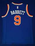 NBA Knicks 9 rookie Barrett blue 1:1 Quality