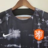 22/23 Netherlands Black Fans Version 1:1 Quality Training Shirt