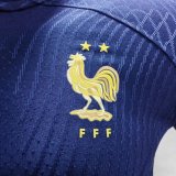 22/23 France Home Player 1:1 Quality Soccer Jersey