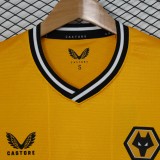 23/24 Wolves Home Yellow Fans 1:1 Quality Soccer Jersey