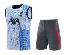 23/24 Liverpool Blue 1:1 Quality Training Vest（A-Set）