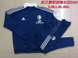 21/22 Feyenoord Royal Blue Jacket Tracksuit 1:1 Quality Soccer Jersey