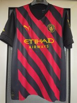 22/23 Manchester City Away Fans 1:1 Quality Soccer Jersey