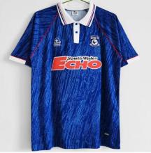 1990 Cardiff City Home 1:1 Retro Soccer Jersey