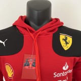 2023 F1 Formula One Ferrari Red Hoodie