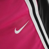 2022 Miami HeatNBA US Training Shorts Pink Black 1:1 Quality NBA Pants