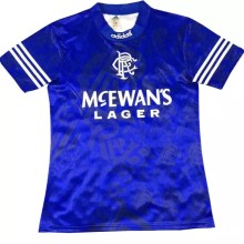1994-1996 Retro Rangers Home 1:1 Quality Soccer Jersey