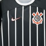 23/24 Corinthians Away Black Fans 1:1 Quality Soccer Jersey