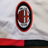 1995-1996 AC Milan Away White 1:1 Retro Soccer Jersey