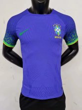 22/23 Brazil Away Player version 1:1 Quality Soccer Jersey