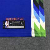 22/23 Bucks Antetokounmpo #34 Blue City Edition 1:1 Quality NBA Jersey