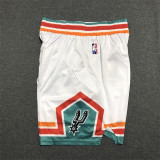 21/22 Spurs White City Edition 1:1 Quality NBA Pants