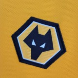 22/23 Wolves Home Yellow Fans 1:1 Quality Soccer Jersey