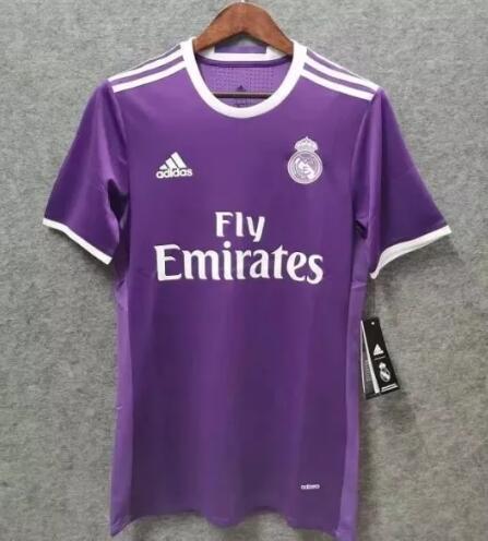 2016-2017 Retro Real Madrid Away 1:1 Quality Soccer Jersey