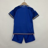 2023 Italy Home 1:1 Quality Kids Soccer Jersey