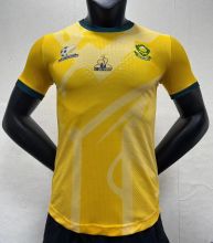 23/24 South Africa Yellow Player 1:1 Quality Soccer Jersey