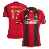 23/24 Atlanta United FC Home Red Fans Version 1:1 Quality Men Soccer Jersey