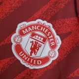21/22 Manchester United Red Windbreaker