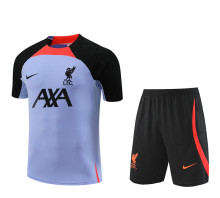 22/23 Liverpool Training Kit Purple 1:1 Quality Training Jersey