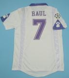 1997-1998 Retro Real Madrid Home 1:1 Quality Soccer Jersey