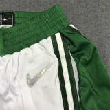 21/22 Celtics White 1:1 Quality Retro NBA Pants