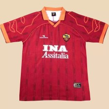 1999-2000 Roma Home 1:1 Retro Soccer Jersey