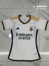 23/24 Real Madrid Home Fans 1:1 Quality Women Soccer Jersey